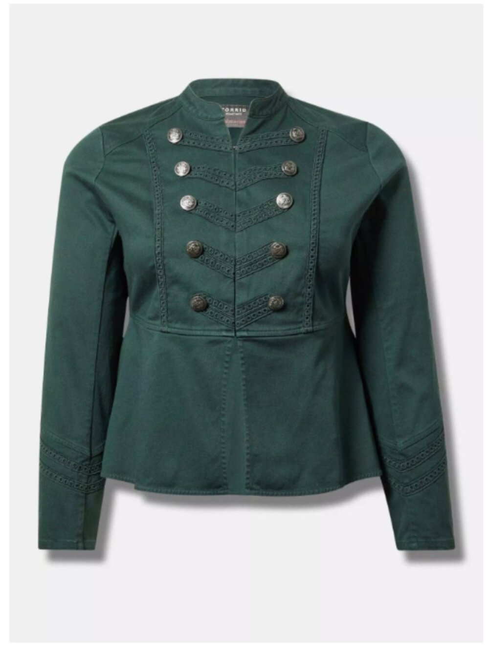 Torrid Twill Military Jacket